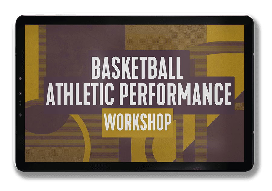 Basketball Athletic Performance Workshop shown on a tablet