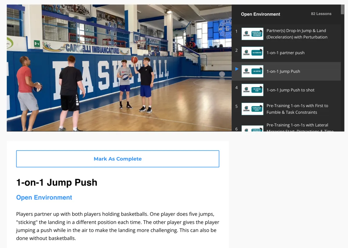 Open Environment: 1-on-1 Jump Push