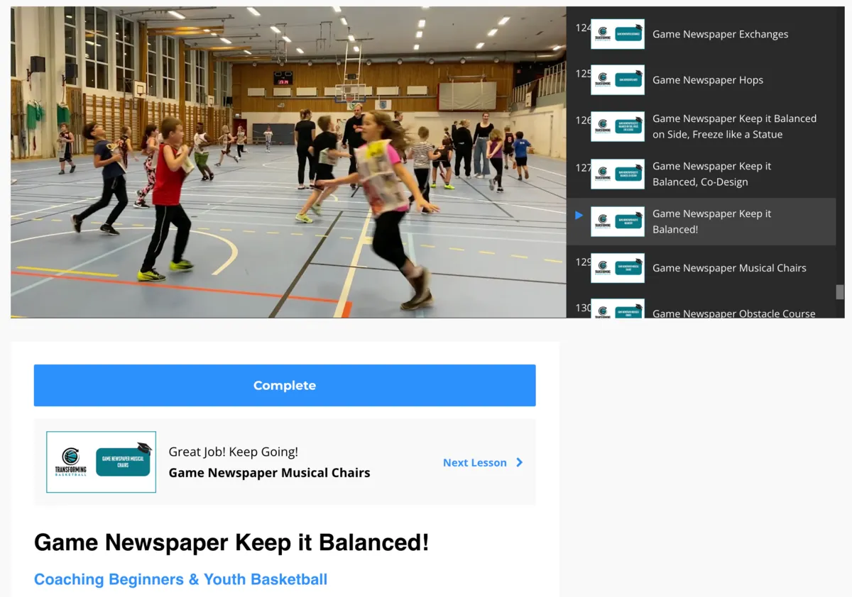 Game: Newspaper Keep it Balanced!